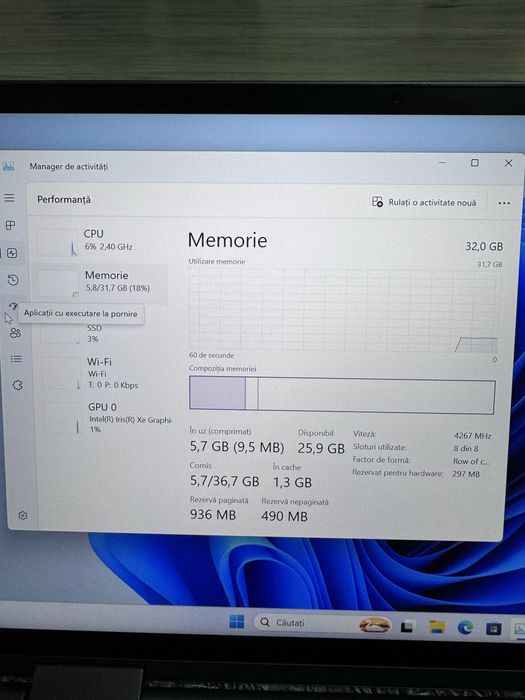 Laptop lenovo thinkpad x1 yoga 360 gen 6 i5 11th 32 gb ram 512 ssd