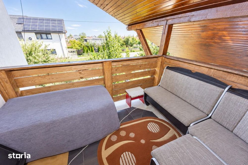 Vila duplex 5 camere  2 bai S =  145 mp + teren 360 mp Lunca Cetatuii
