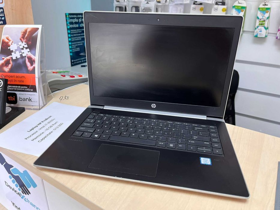Laptop HP ProBook i7-8550u , 16 GB Ram , 512 SSD * Garantie *Buy Back * deviceXchange