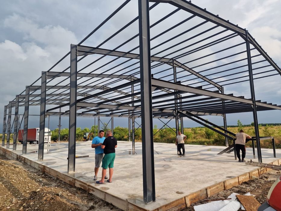 Vând hale metalice conform proiectului dvs lucrăm fără avans