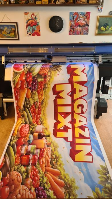 Banner afis reclama Magazin Mixt