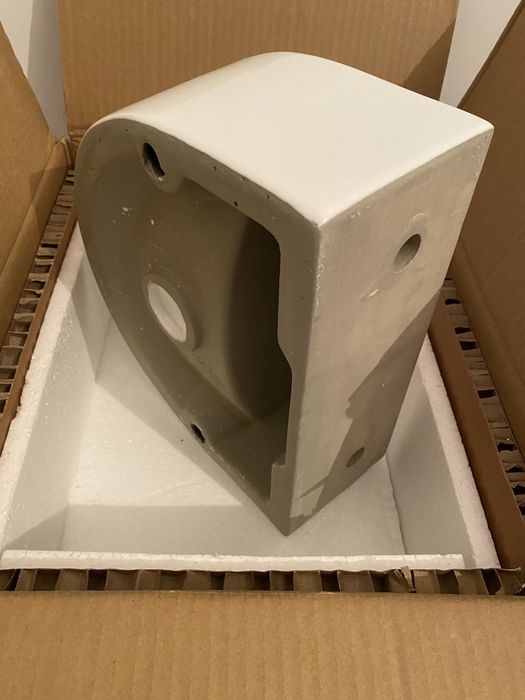 Lavoar EGO Ahile 30x25x12 (Lxlxh) Alb