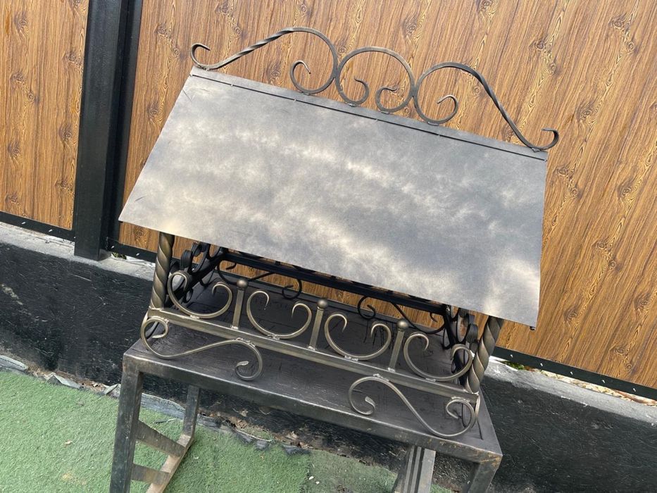 Беседка качеля.