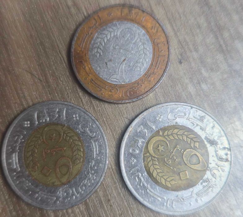 монети Мавритания 3 бр