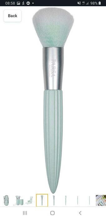 Set pensule machiaj Neo Mint by Parsa Beauty, nou, cutie sigilata.