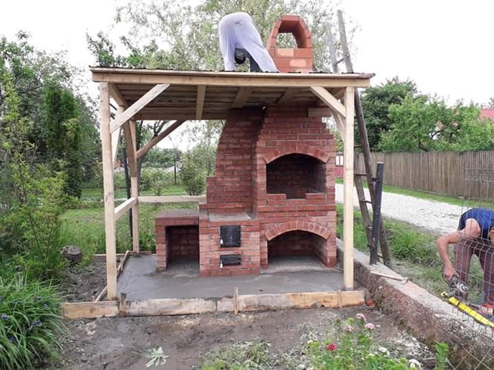 Barbeque din caramida