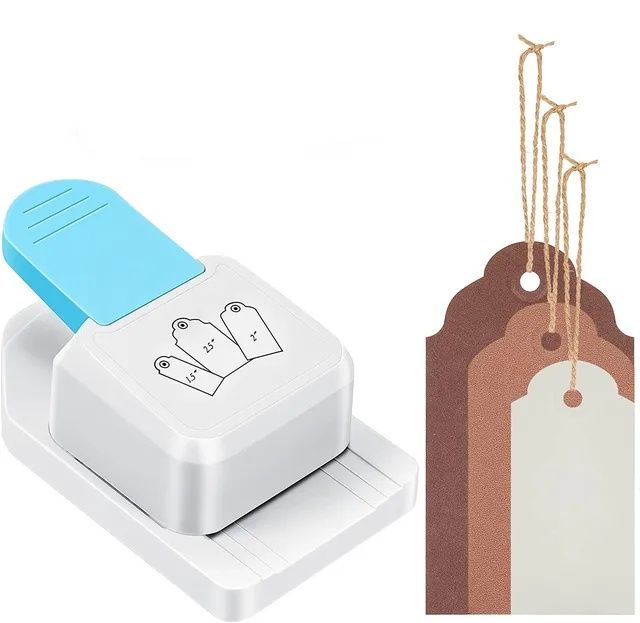 Резак для бумаги/Дырокол для создания бирок и закладки для книг