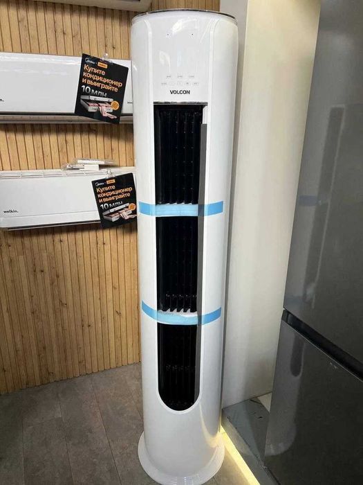 Колонный кондиционер VOLCON 24 inverter /on-off установка 24/7 есть !!