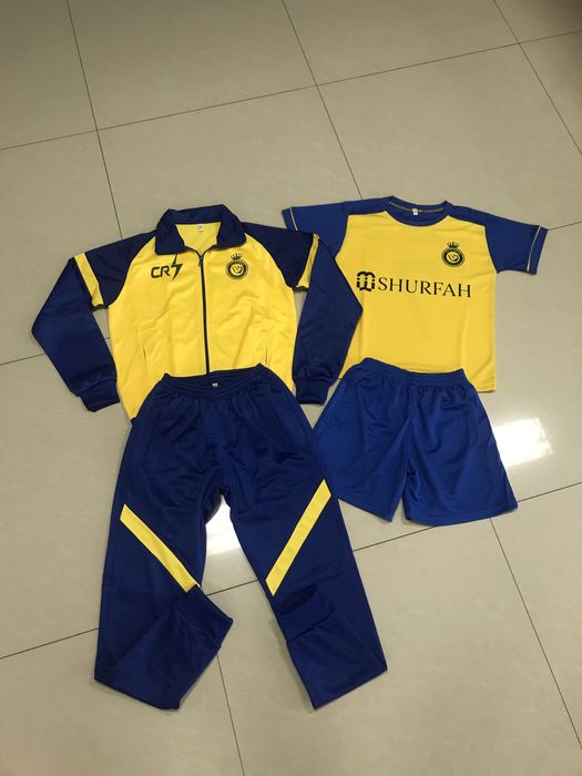 Комплект дълъг с къс екип Роналдо 2025 БГ производство