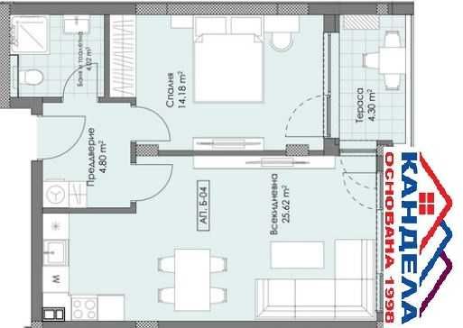 Продава се Двустаен апартамент в Пловдив, Остромила - 73 кв.м за 890 €/кв.м - Снимка #3