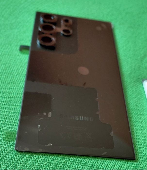 Pentru Samsung S24 Ultra Black.Capac si baterie.