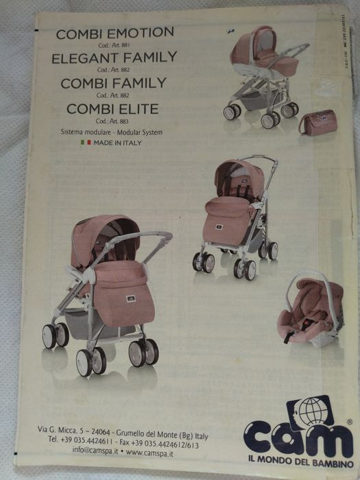 Коляска-автолюлька 4 в 1