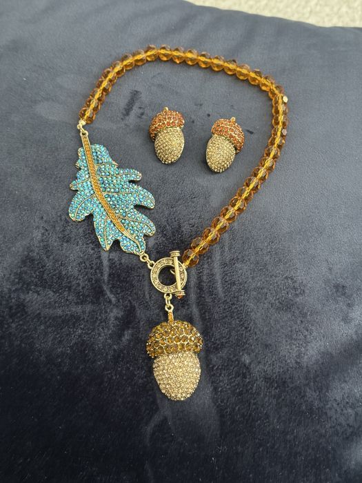 Набор колье и сережки