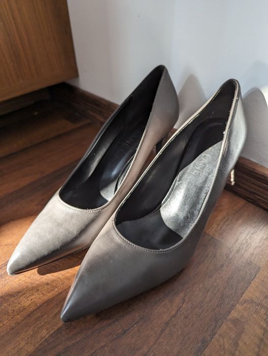 Pantofi stiletto piele