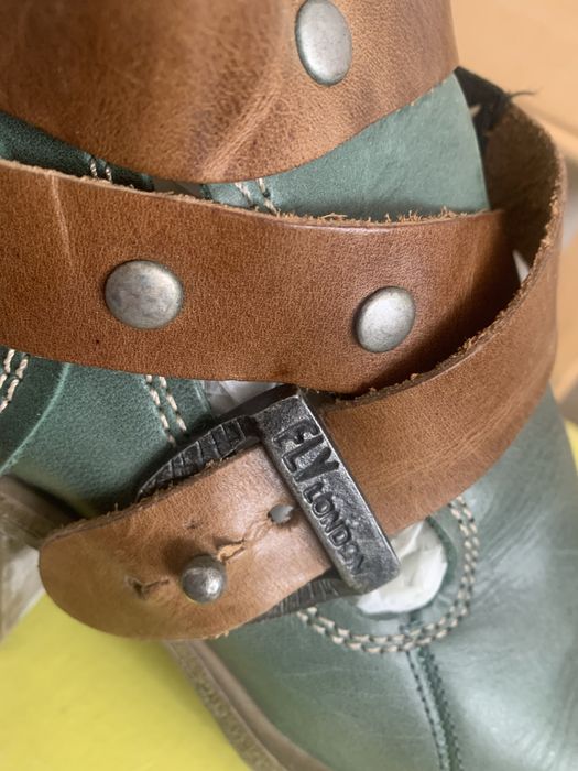 Fly London кожени дамски боти