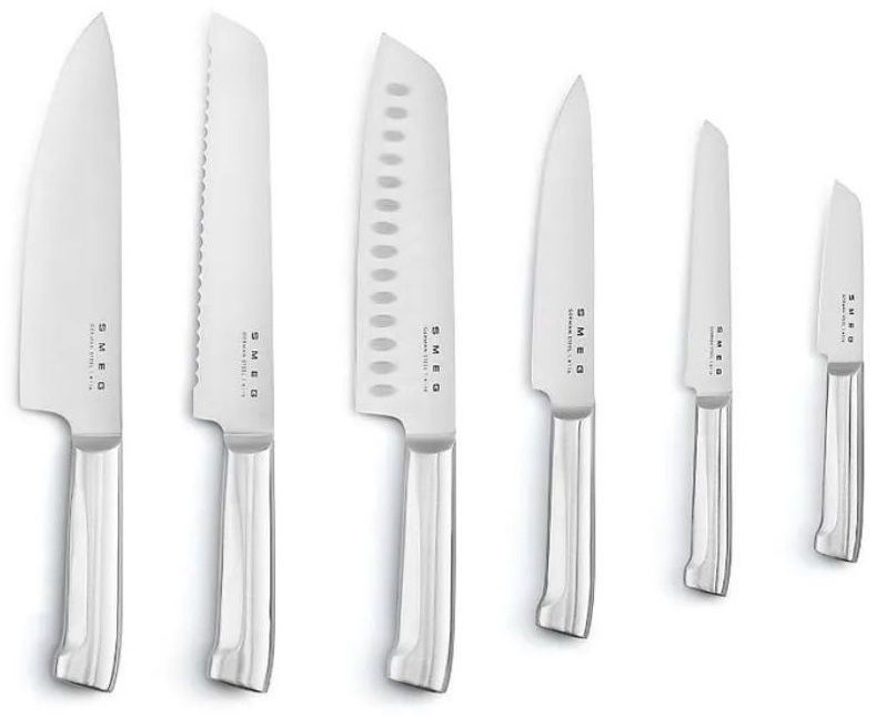 Набор ножей SMEG с подставкой