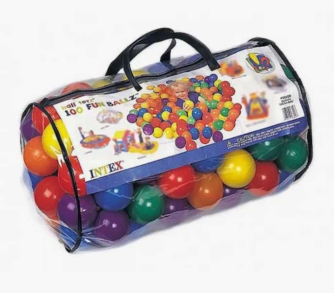 Шарики 100 штук 8 см Intex Доставка бесплатно