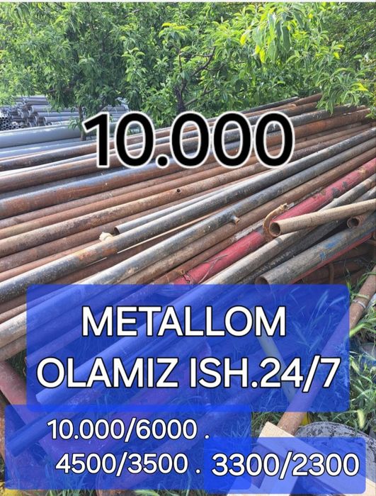 9000 Sum Metallom б/у Metalom olamiz Металлом b/u Металом переработка