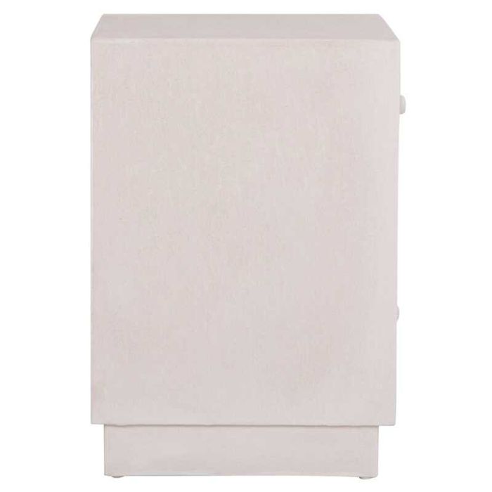 Нощно шкафче, HM18047, Бял, Мдф, 48х38х55см.