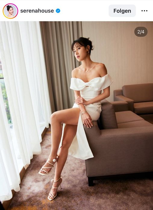 Self-Portrait Бяла рокля с панделка | Bridal collection