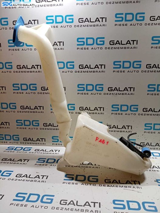 Vas Stropgel Rezervor Lichid Parbriz Volkswagen Polo 9N 1.2 1.4 1.6 1.8 1.9 2002 - 2008 Cod 6Q0955453N 6Q0955453P [M7686]