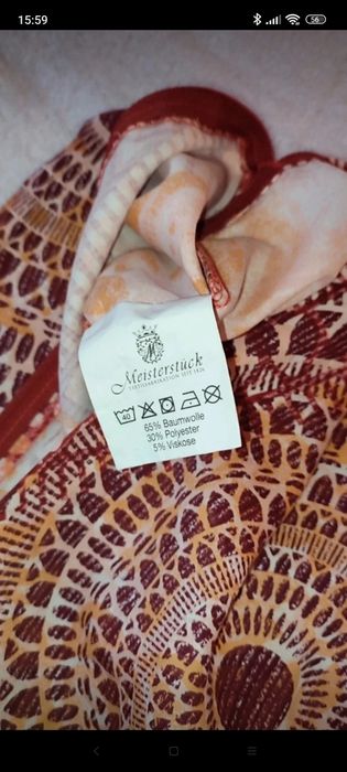 Set de pat bumbac satinat si vâscoză, Meisterstuck, două fețe