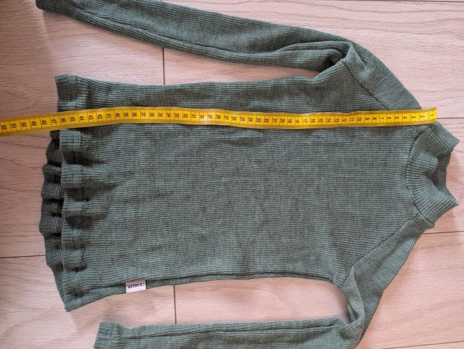 Helanca/ Pulover lana merinos Crawler (4-6ani)