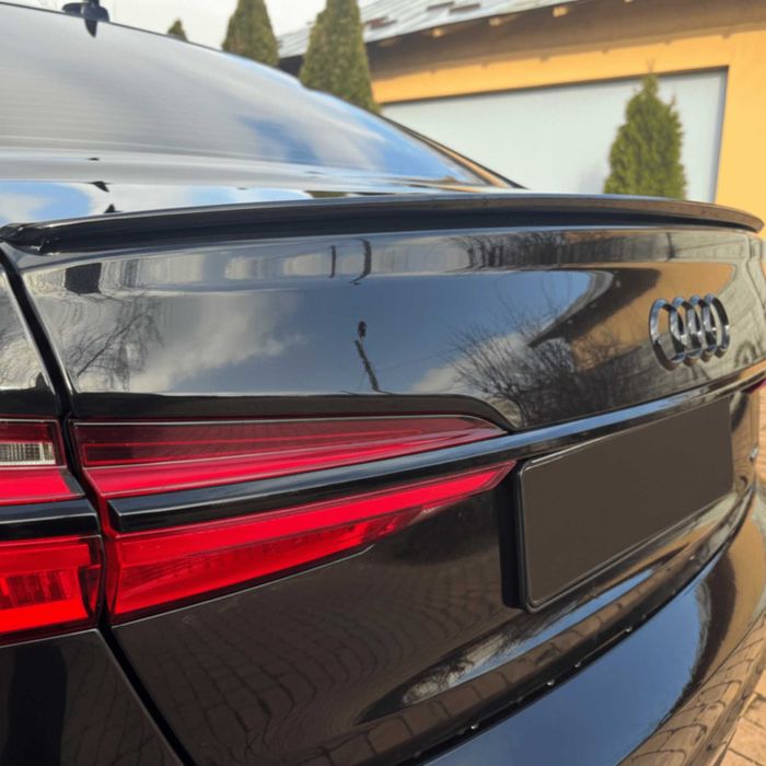 Eleron Portbagaj Audi A6 C8 S6 Design - Negru Lucios