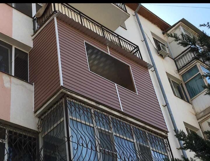 обшивка,утепление балкона