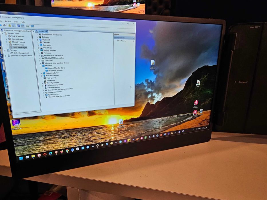 Monitor portabil 2x "14 inch Teamgee s2 Kefeya s2