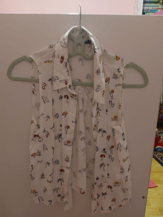 Cămașa de plaja copii Bershka