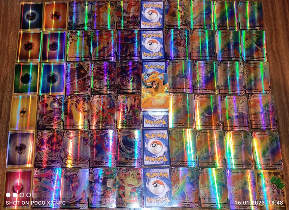 Покемон карти 100 броя