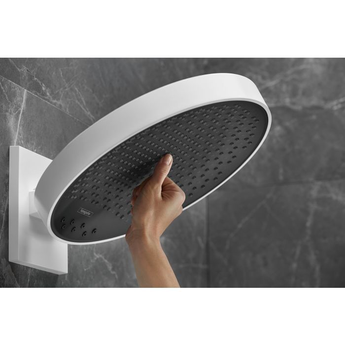 Hansgrohe Rainfinity - Pălărie de duș 360, 1 jet, alb mat