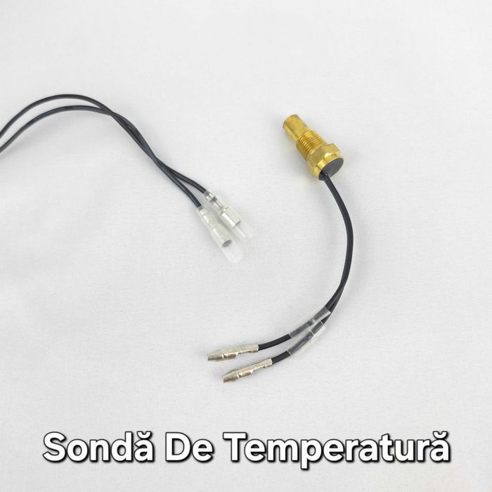 Bord Digital Universal–Indicator Temperatură Apă Motor+Presiune Ulei+Tensiune Acumulator–Tractor–Utilaje Agricole–Voltmetru–Termometru–Manometru–T17