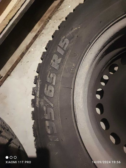 Промоция!!!Джанти с гуми 5*112 15 цола VW