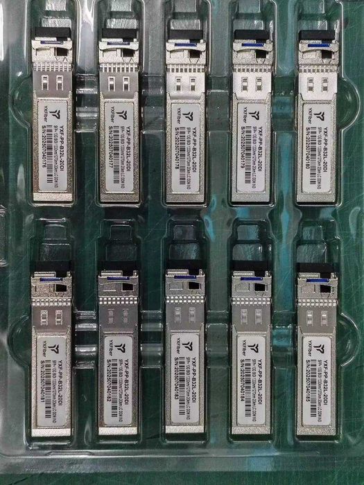 Transiver SFP+ 10G, SFP 1.25G все типы модулей: 10km, 20km, 40km, 80km