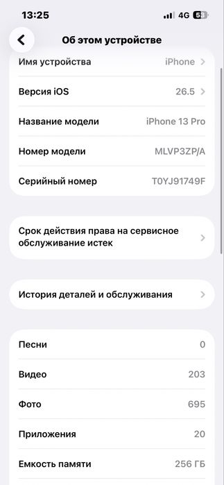 Айфон 13 про синий