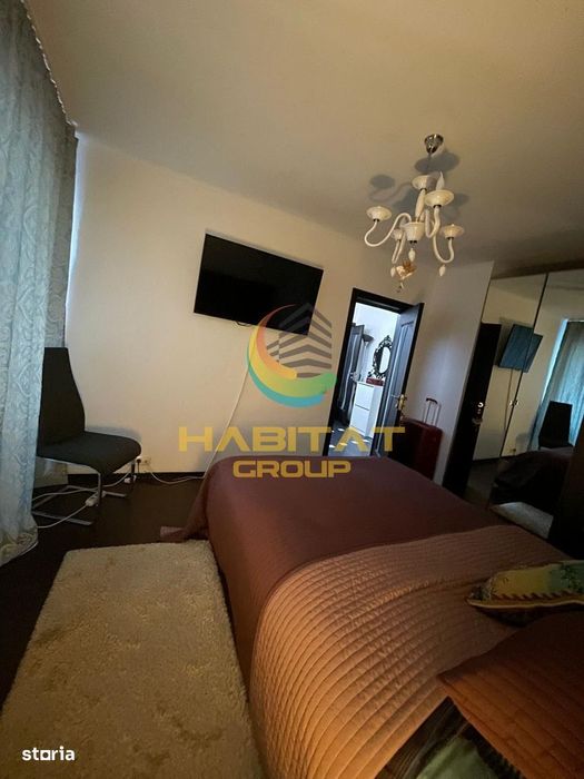 Brancoveanu piata Covasna vanzare 2camere decomandat renovat