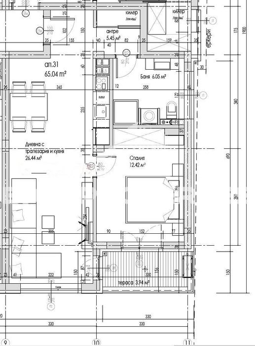 Продава се Двустаен апартамент в София, Овча купел 2 - 74 кв.м за 2683 €/кв.м - Снимка #1
