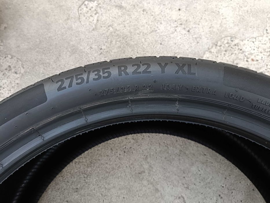 Doua anvelope vara 275 35 22 continental ecocontact 6 dot 2024