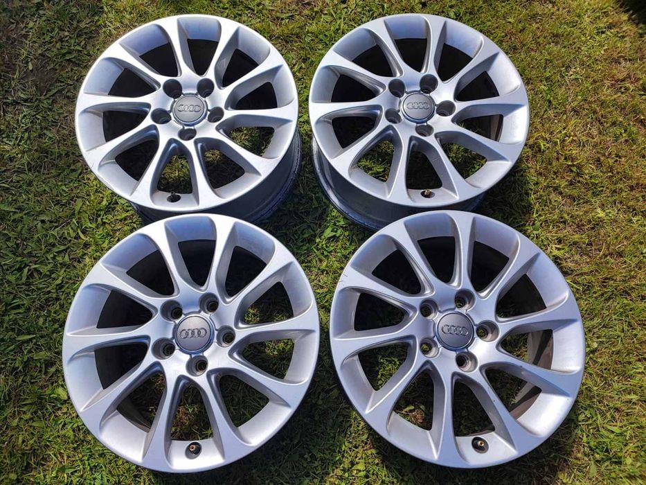 VW/Фолксваген; Audi/Ауди - 16 цола 5x112; 4 бр. оригинални лети джанти