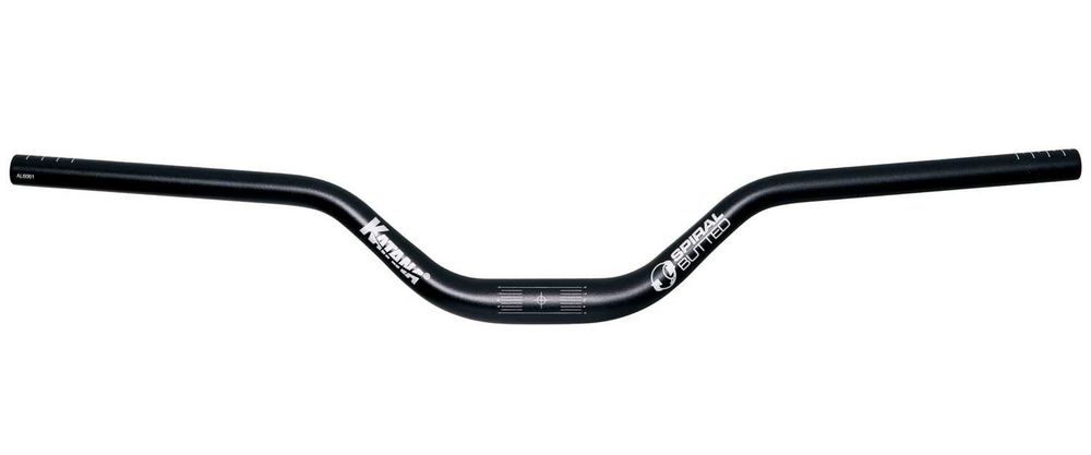 НОВИ Кормило Katana Spiral Riser 76мм издигане 31.8 хват захват колело