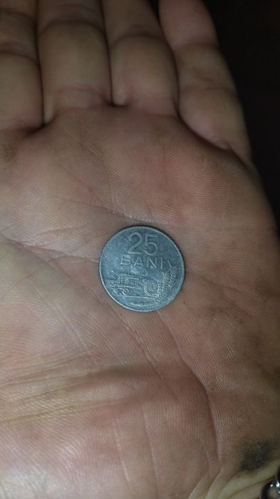 Monedă de 25 bani făcută în 1982