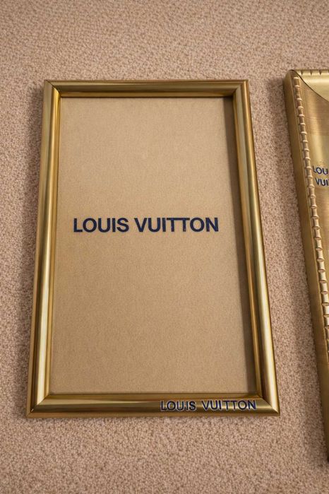 унисекс подарък рамкa  луис вютон louis vuitton мъжки дамски златни LV
