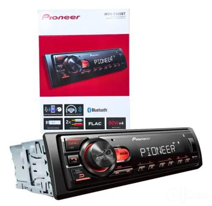 Pioneer MVH-S145BT — Bluetooth, USB, FLAC, 2 RCA | Автомагнитола