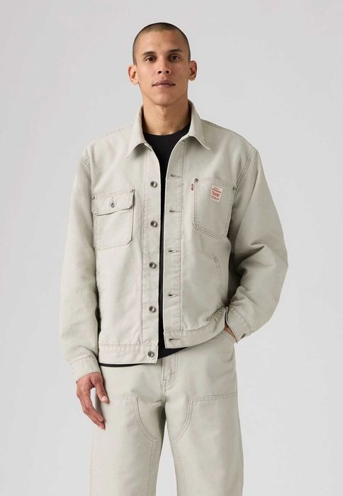 Geacă ”SUNRISE TRUCKER” Levi's® Workwear, gri, oversized (56)