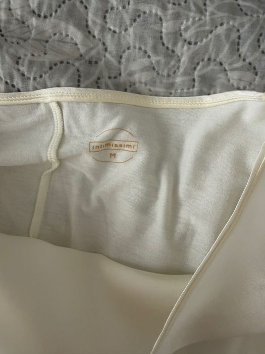 Intimissimi блуза от модал и коприна размер М екрю