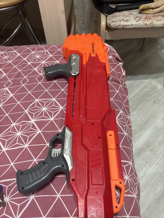 Бластер Nerf maga twinshock