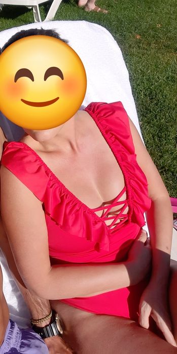Costum de baie in V