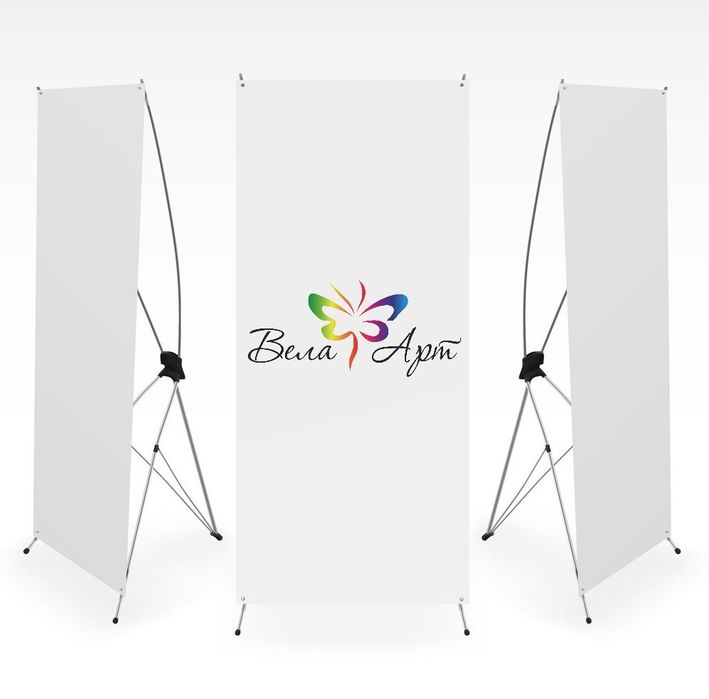 Рекламный баннер паучок